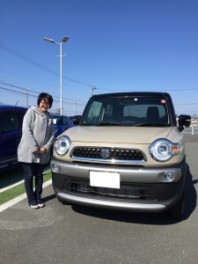 クロスビーご納車のＴ様